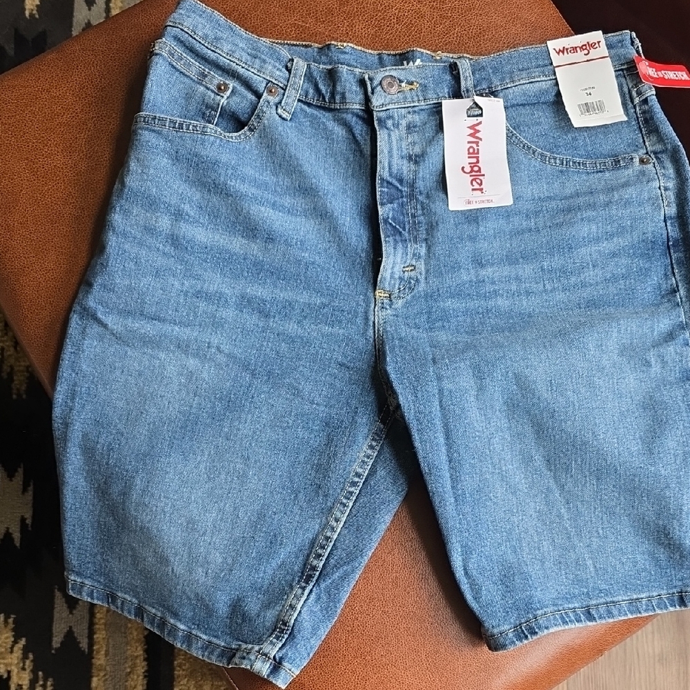 Wrangler Men's Classic Blue Jean Shorts